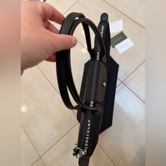 NWT Longchamp Le Pliage Energy Large Tote Bag in Black - Picture 5 of 14